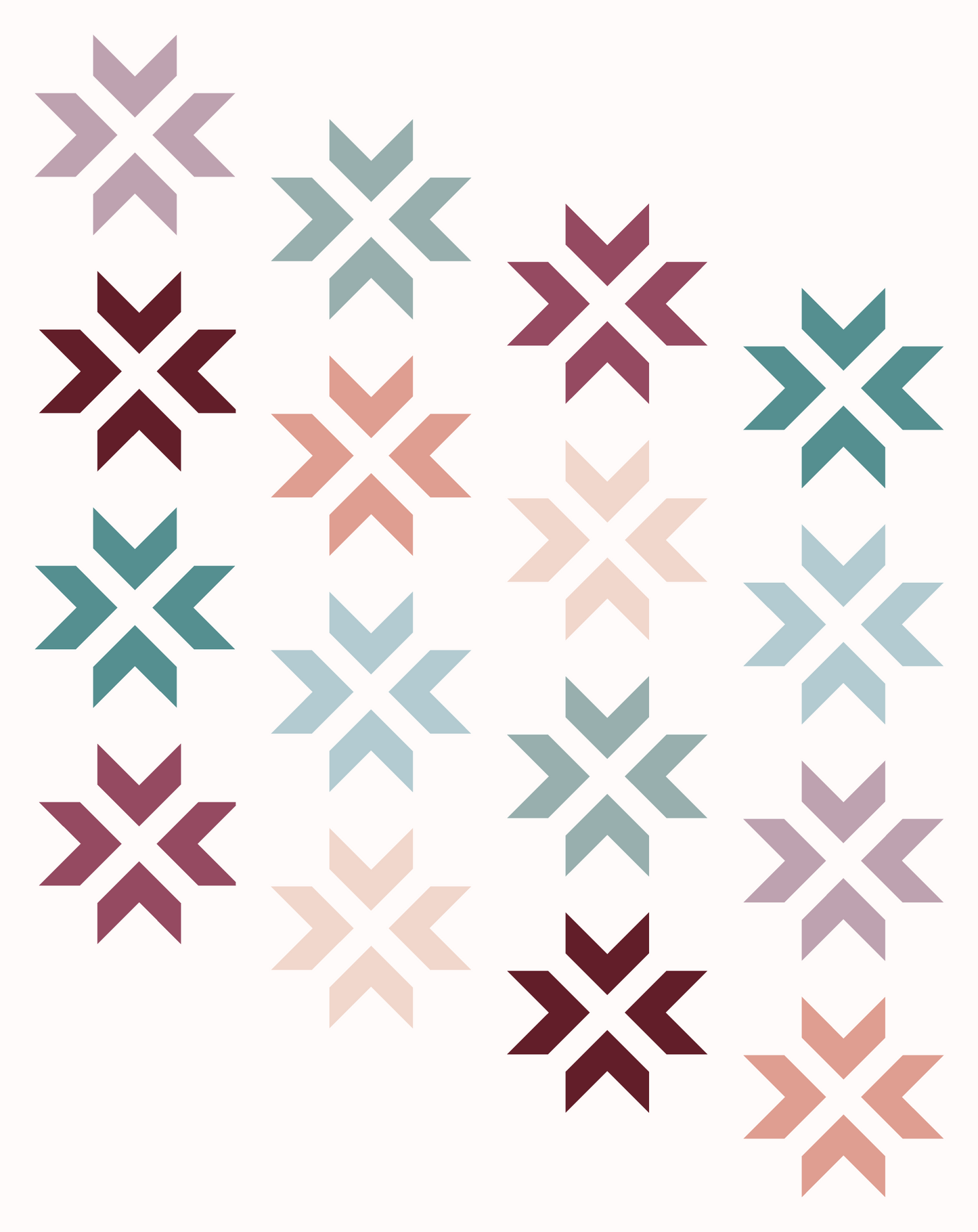 Super Star Quilt Kit | A Piece of Quiet Quilts Pattern
