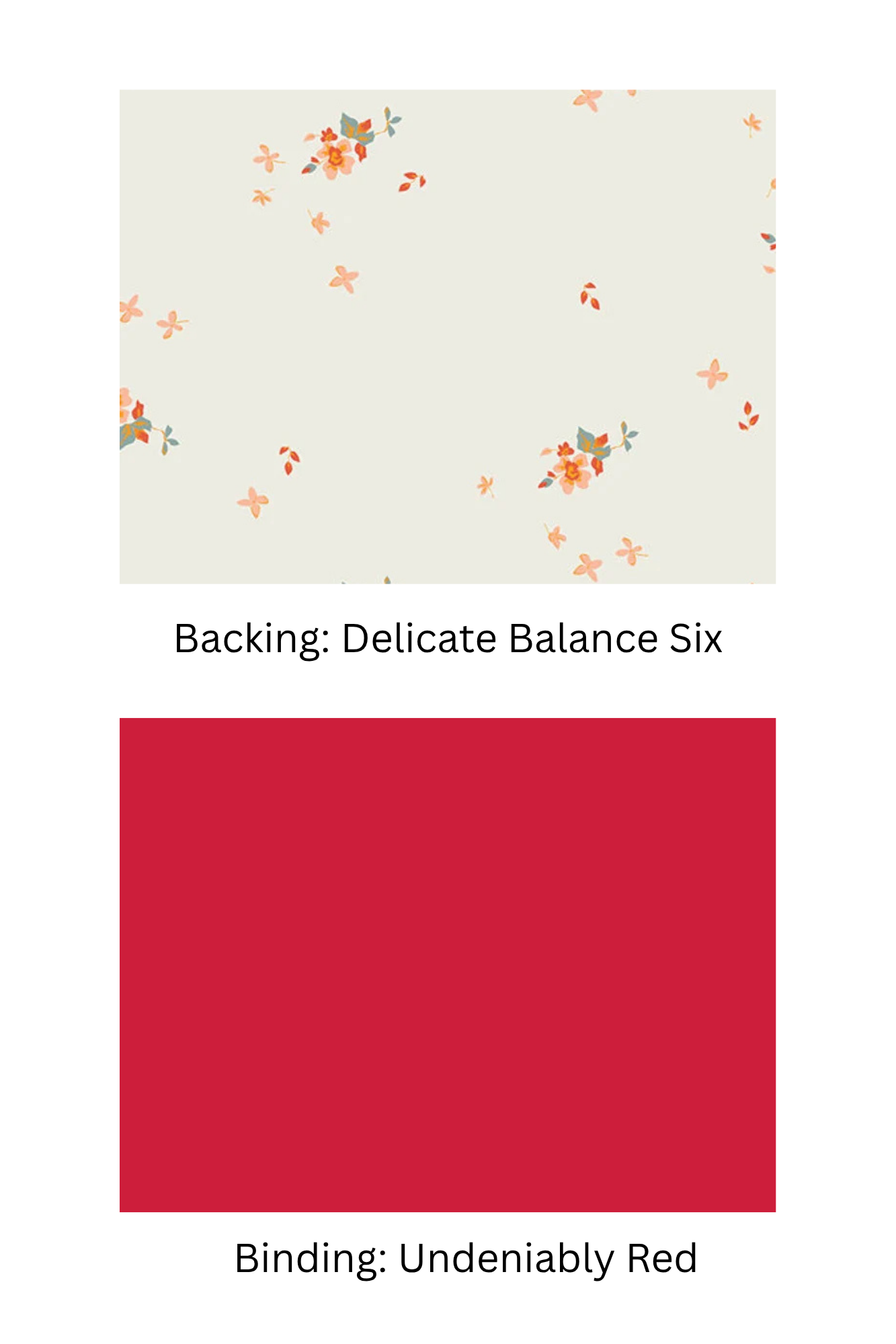 Red Pansy Patch Quilt Kit | Lo & Behold Inspired