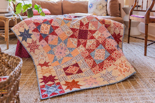 Stars Over Fairview Avenue Quilt Kit | Bari J. Pattern