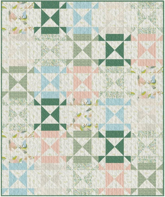 Faceted Quilt Kit: Botanica Edition | Pattern by AGF Studio