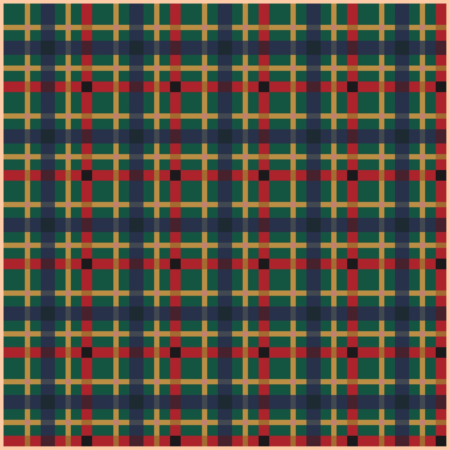 Green Petite Plaid Quilt Kit | Lo & Behold Stitchery Inspired Bundle