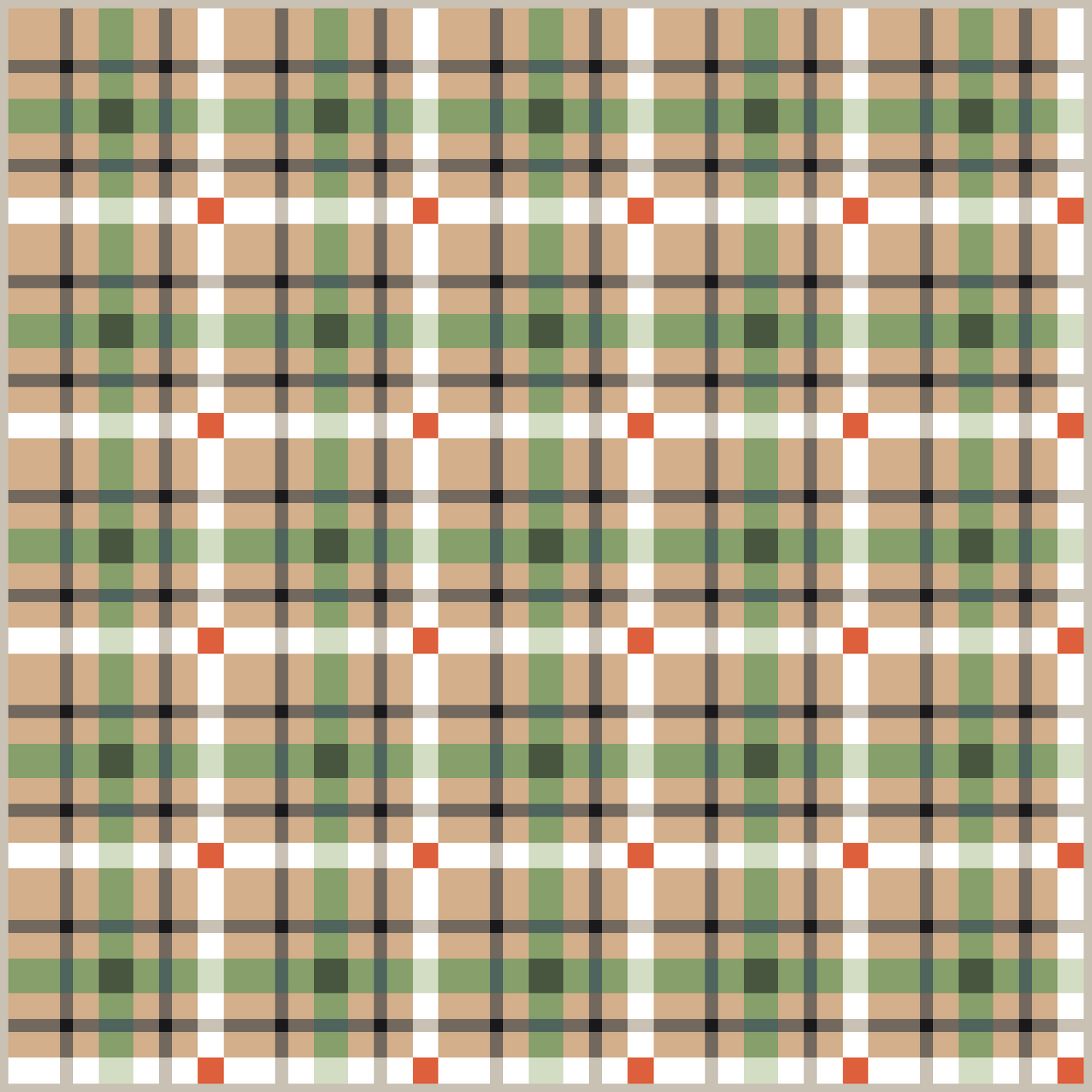 Petite Plaid Quilt Kit | Lo & Behold Stitchery Pattern | St Patty's Edition