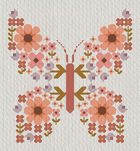 Butterfly Bouquet Quilt Kit | Inspired by Abby Mead Pattern