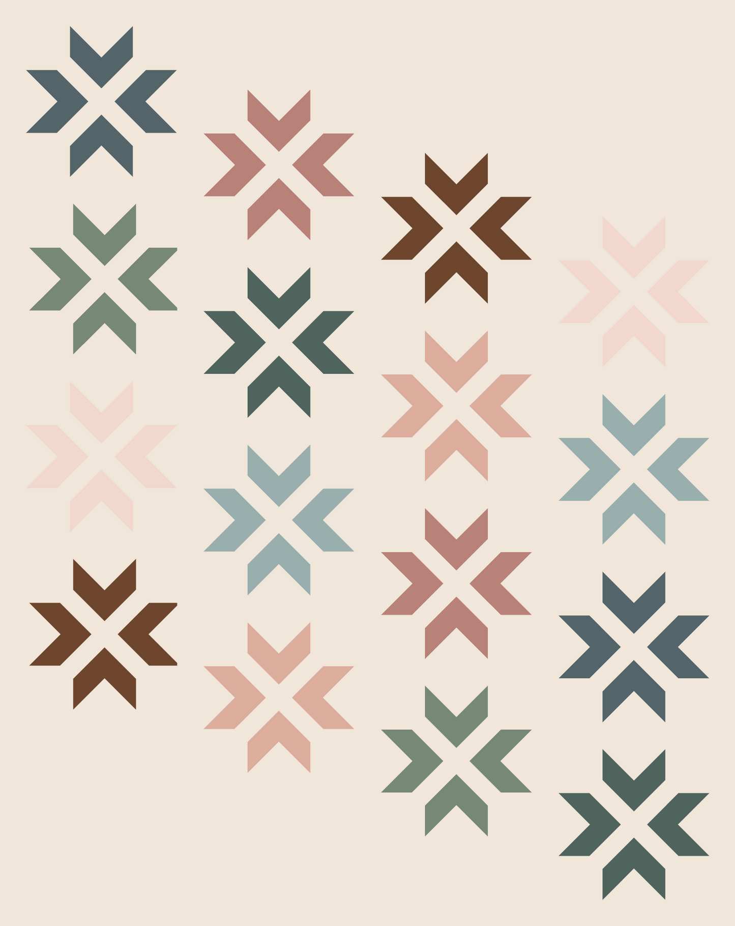 Super Star Quilt Kit | A Piece of Quiet Quilts Pattern