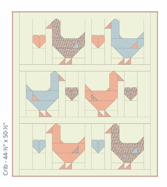 Goose Goose Quilt Kit - Summer | Sharon Holland Patterns Inspired