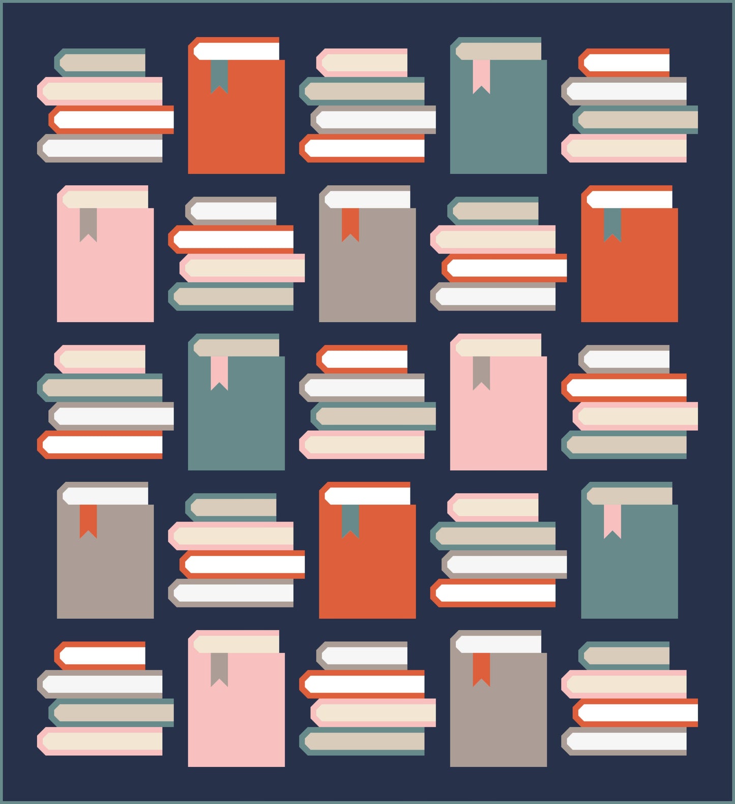 Modern + Bright Book Nook Quilt Kit | Pen + Paper Patterns