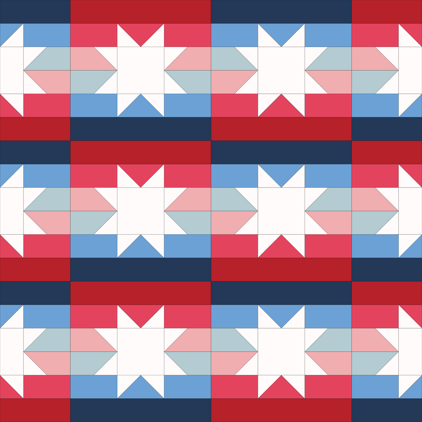 Starlight Horizon Quilt Kit | Colt & Lamb Quilt Co Pattern