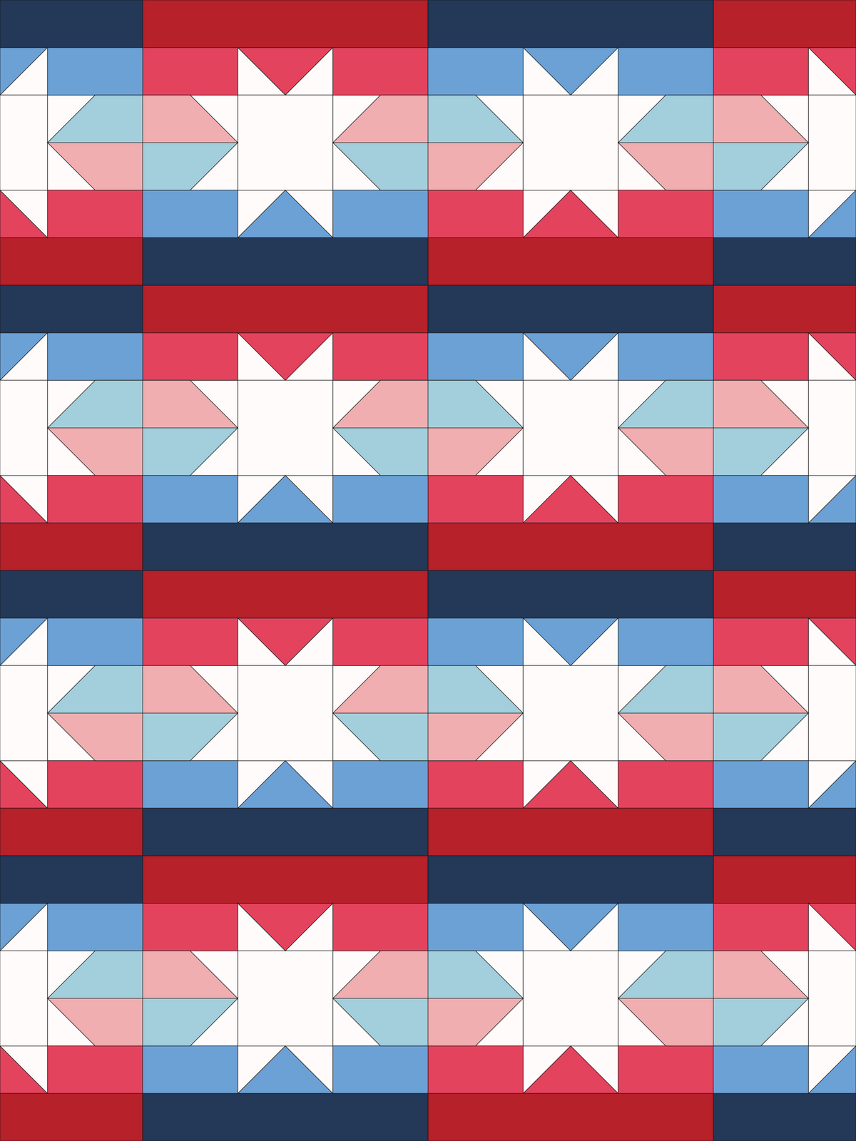 Quilt Pattern Colt Starlight Horizon Quilt Kit | Colt & Lamb Quilt Co Pattern – Olive ...