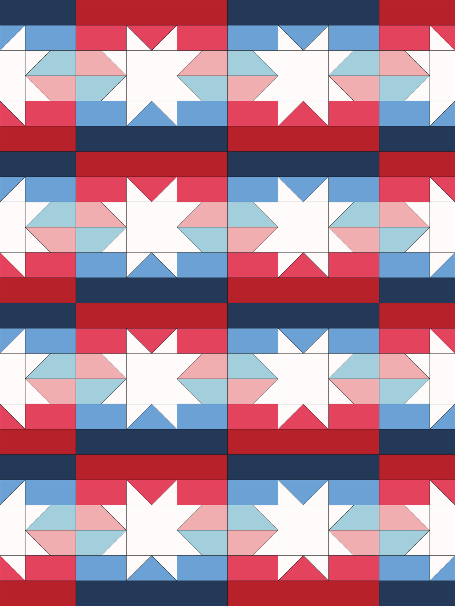 Starlight Horizon Quilt Kit | Colt & Lamb Quilt Co Pattern