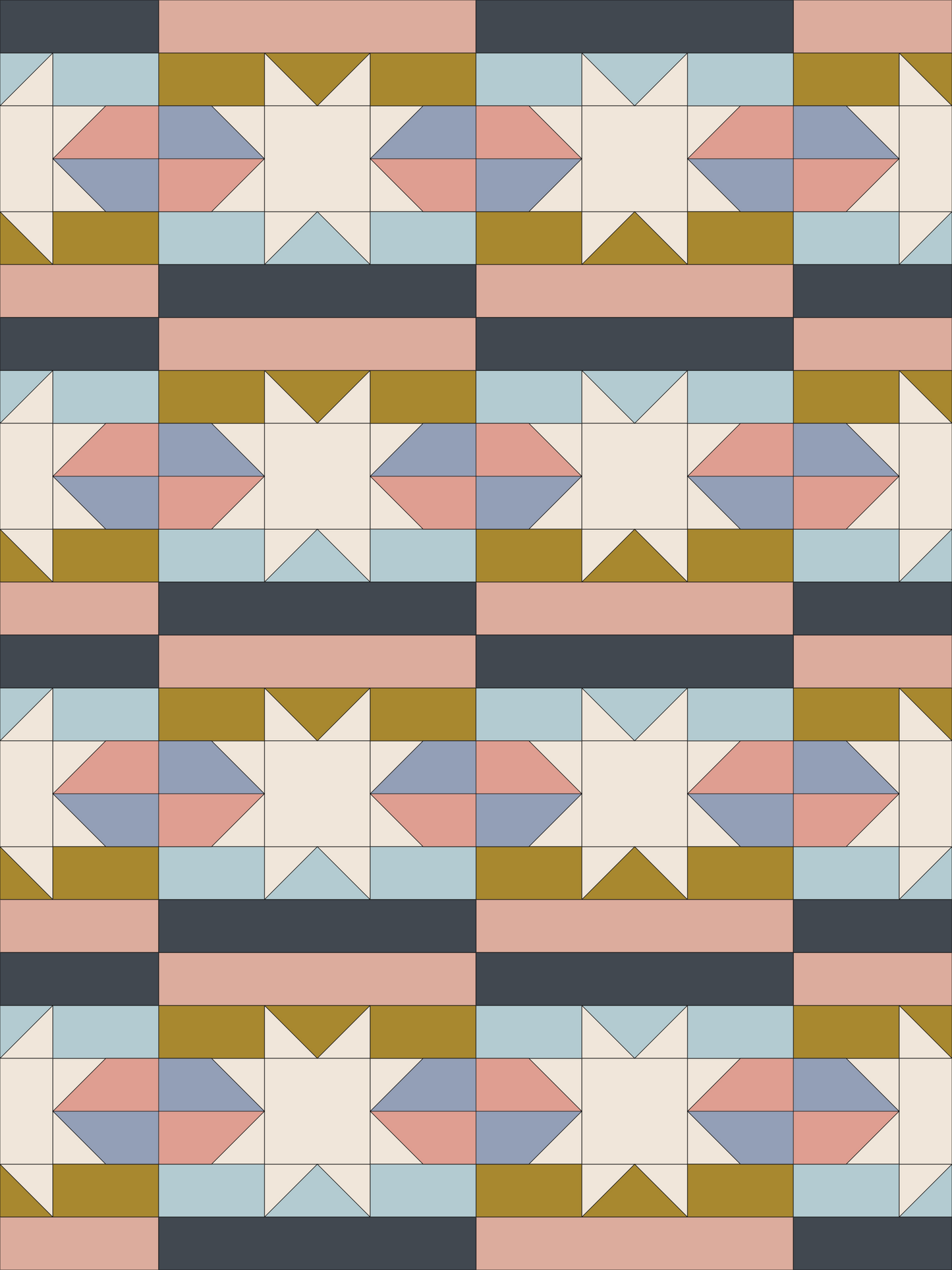 Starlight Horizon Quilt Kit | Colt & Lamb Quilt Co Pattern