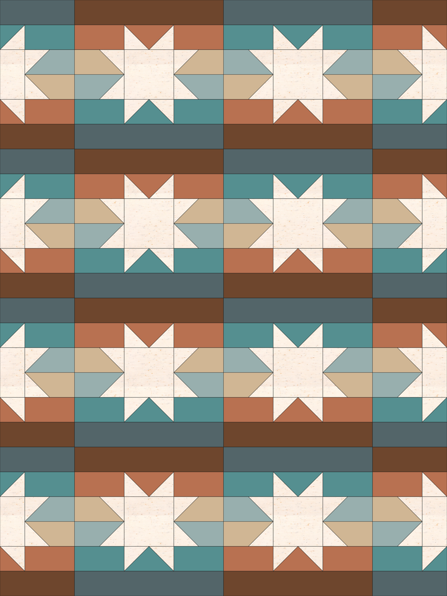 Starlight Horizon Quilt Kit | Colt & Lamb Quilt Co Pattern