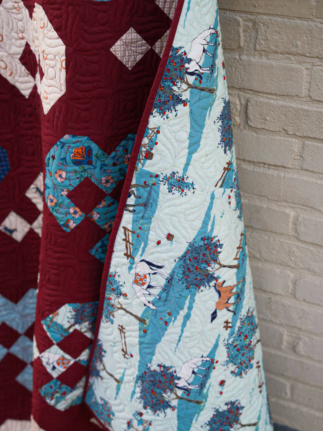 Patchwork Hearts Quilt Kit | AGF The Orchard Edition | Sharon Holland Patterns
