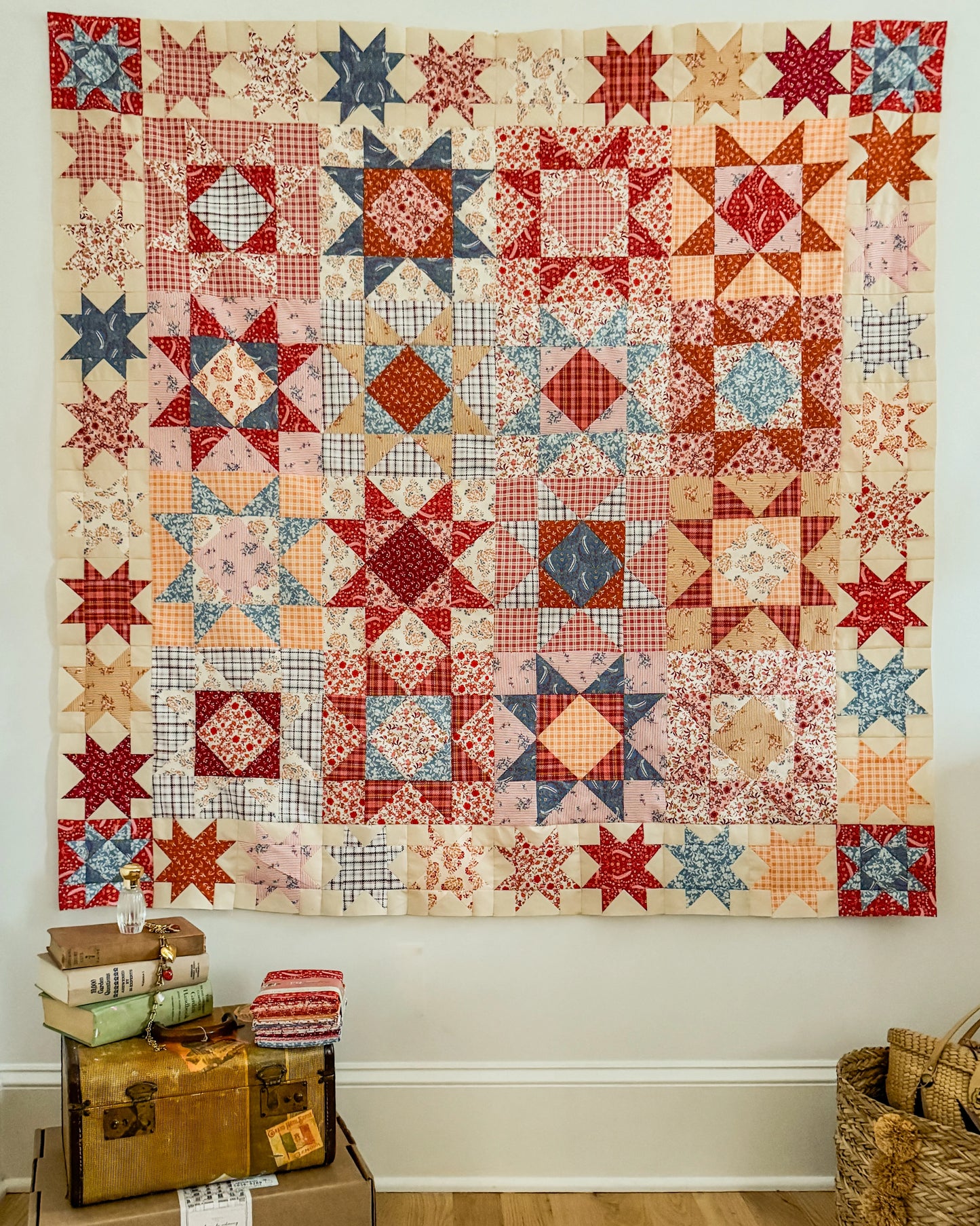 Stars Over Fairview Avenue Quilt Kit | Bari J. Pattern