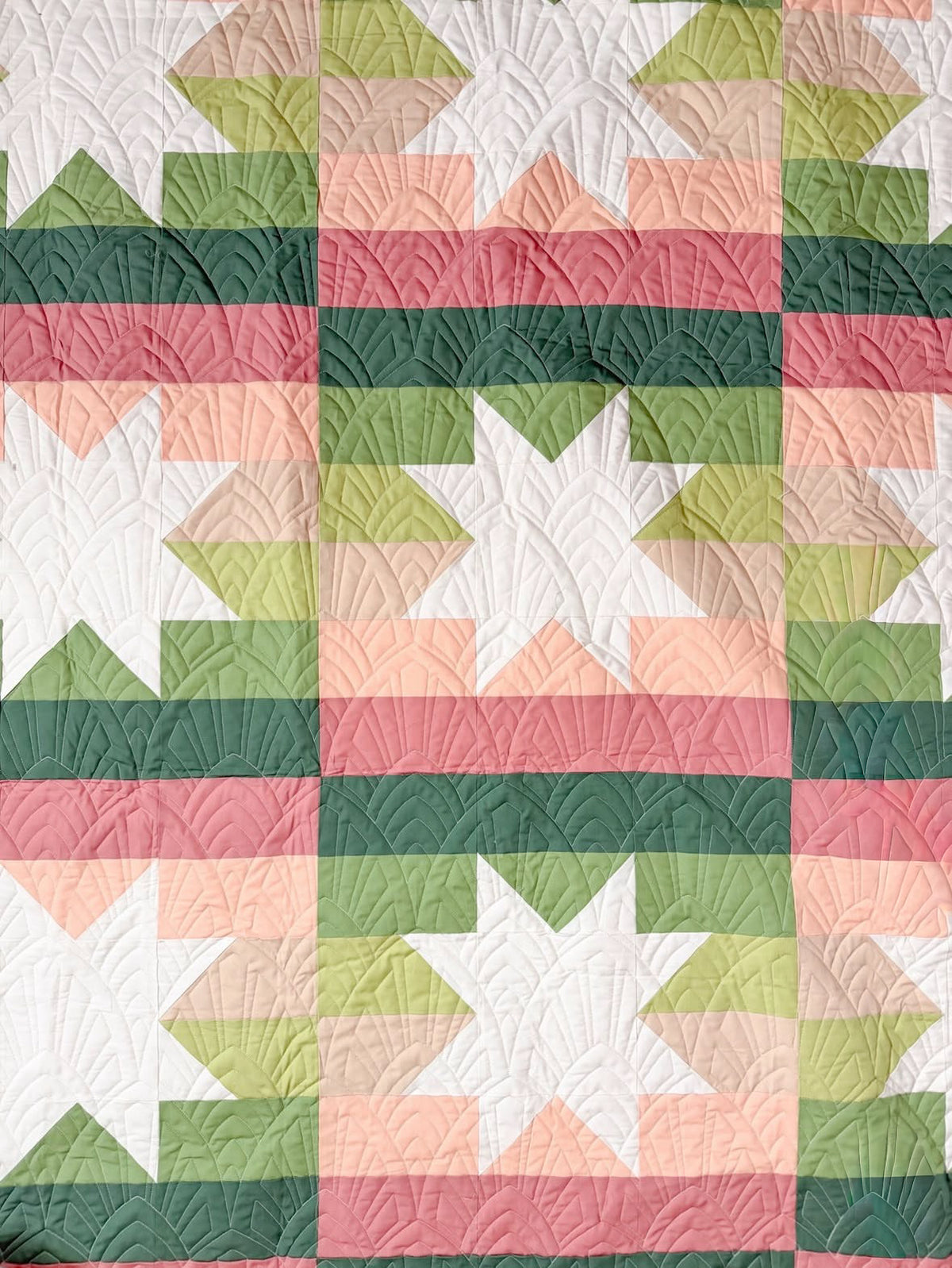 Quilt Pattern Colt Starlight Horizon Quilt Kit | Colt & Lamb Quilt Co Pattern – Olive ...