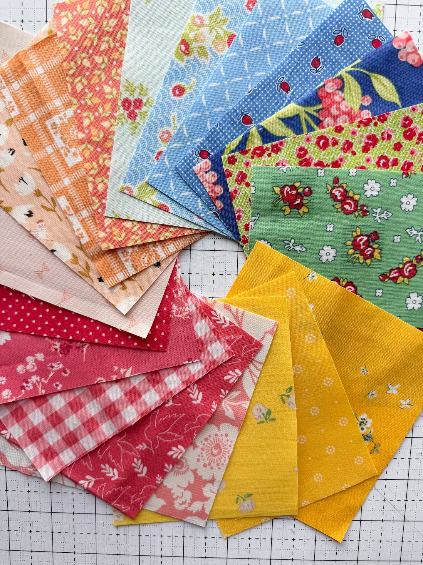 Cottontails Quilt Kit | Pattern Elizabeth Hartman Inspired | Multiple Sizes & Options