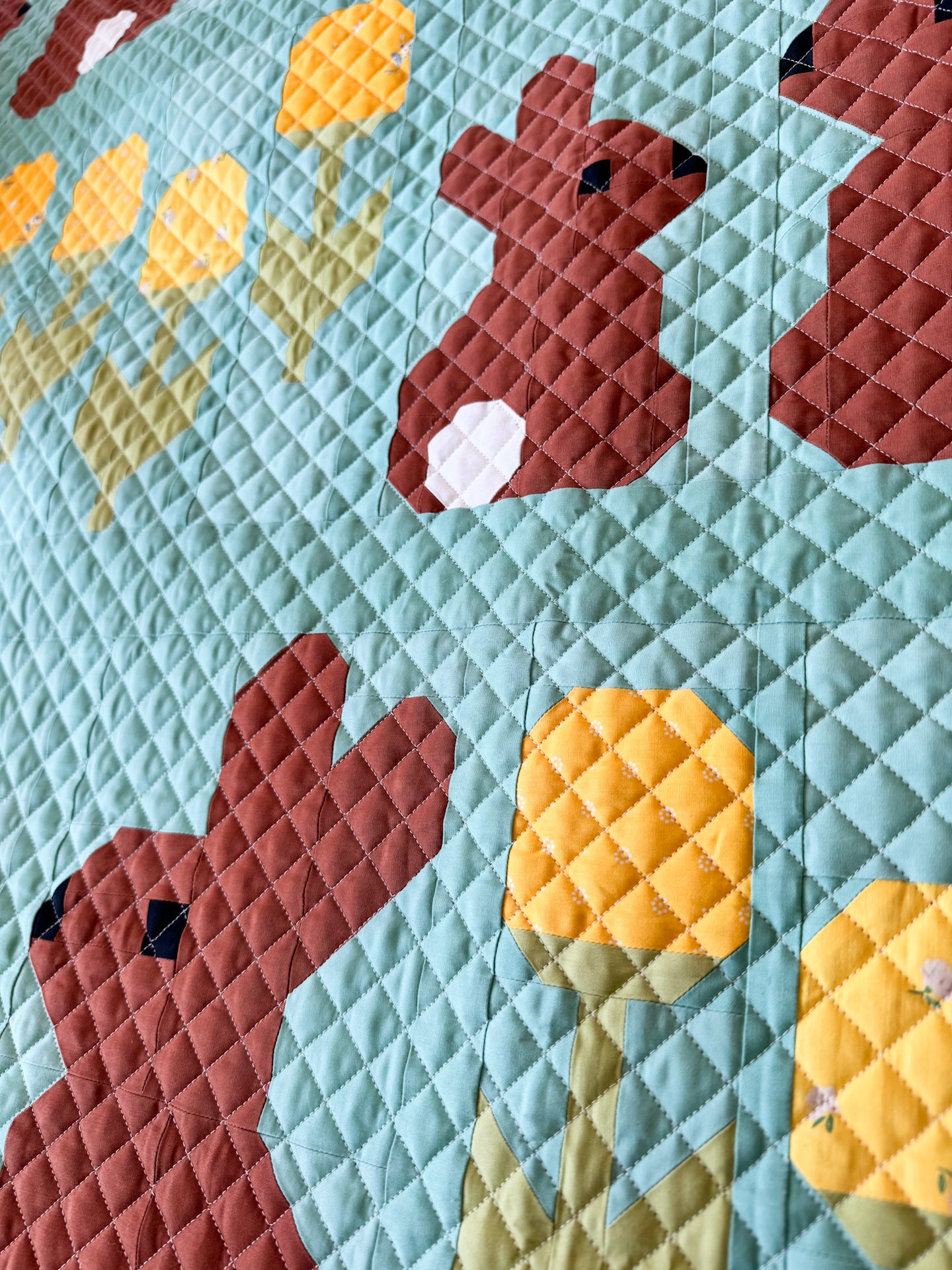 Cottontails Quilt Kit | Pattern Elizabeth Hartman Inspired | Multiple Sizes & Options