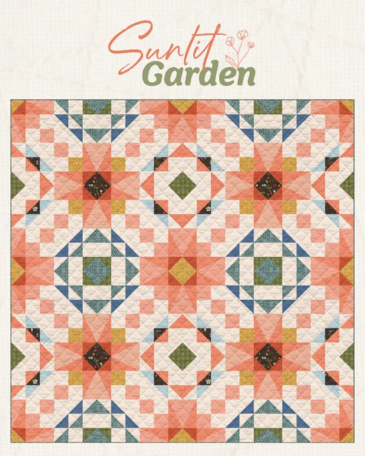 Sunlit Garden Quilt Kit | Art Gallery Fabrics Summer Homestead