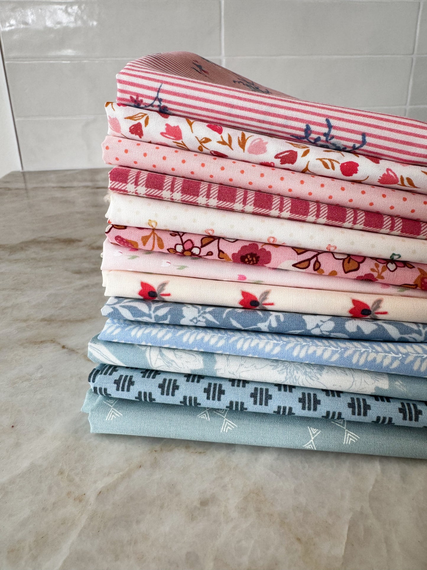 Coastal Patriotic | Curated 13 Fat Quarter Bundle