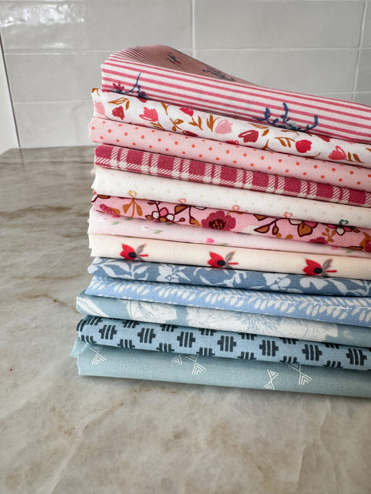 Coastal Patriotic | Curated 13 Fat Quarter Bundle