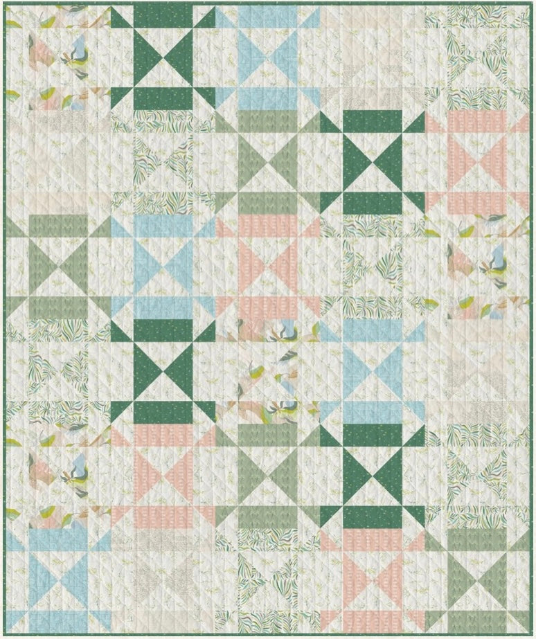 Faceted Quilt Kit: Botanica Edition | Pattern by AGF Studio