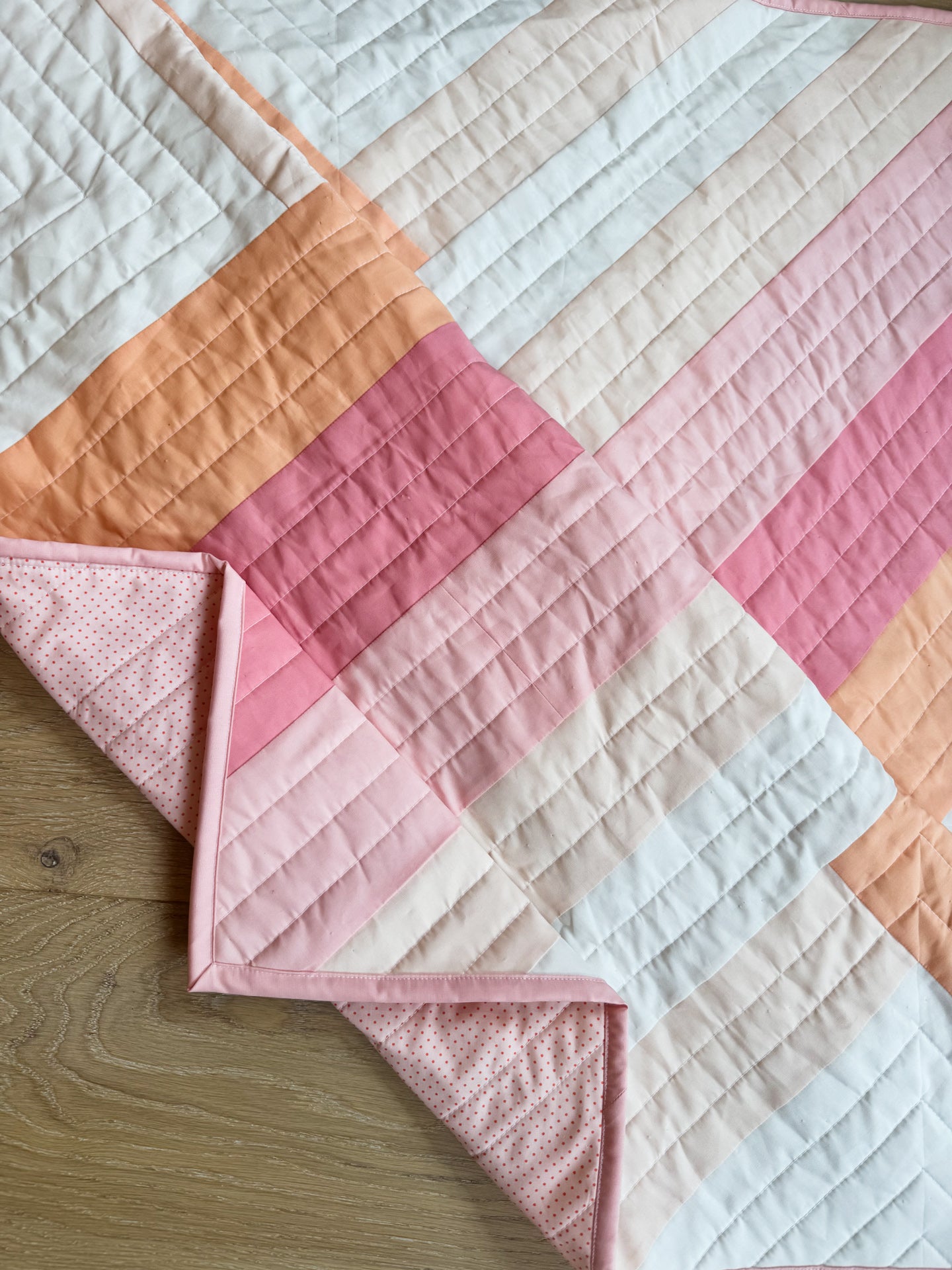 Sherbet Maypole Quilt Kit | Suzy Quilts Pattern Inspired