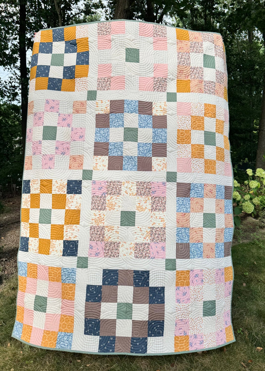 Atticus Quilt Kit | Meadow Mist Edition | Penelope Handmade Pattern