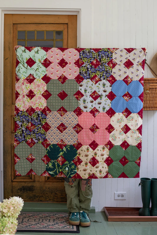 PRE-Order Snowball Block Quilt | AGF My Mother's Daughter by Bari J
