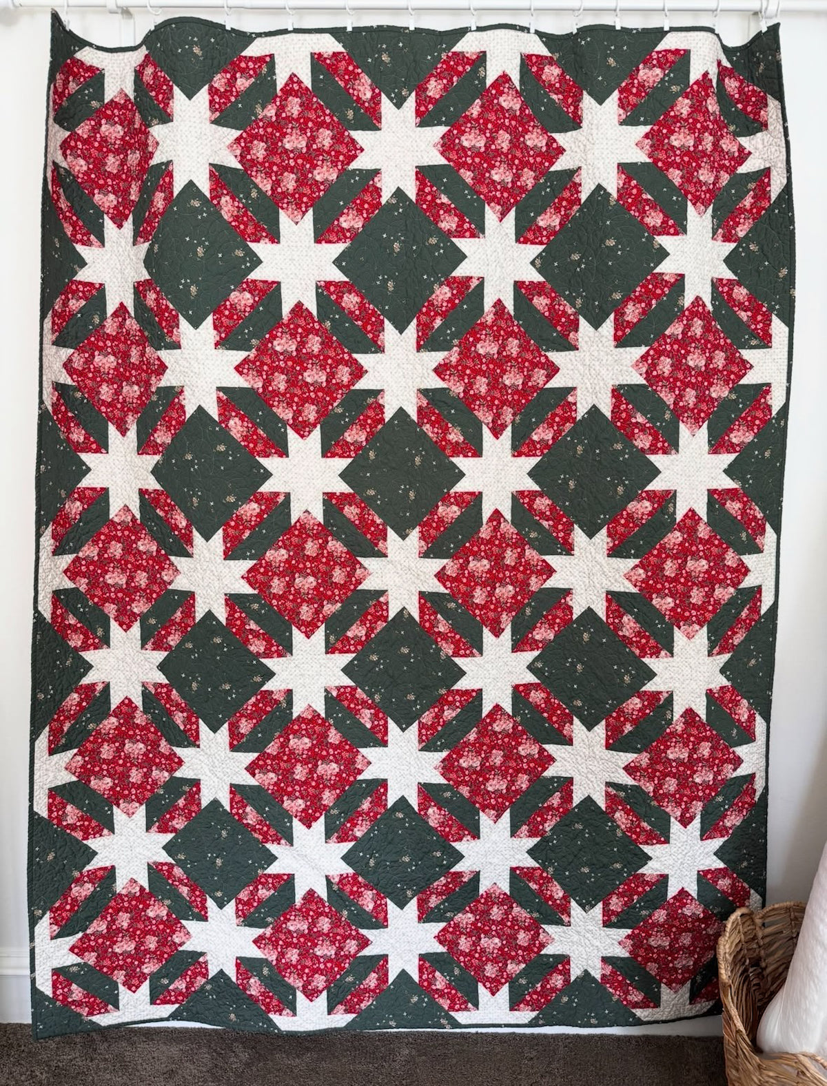 Plain & Simple Quilt Kit | AGF Spruce Edition | Gigi's Thimbles Pattern Sold Separately