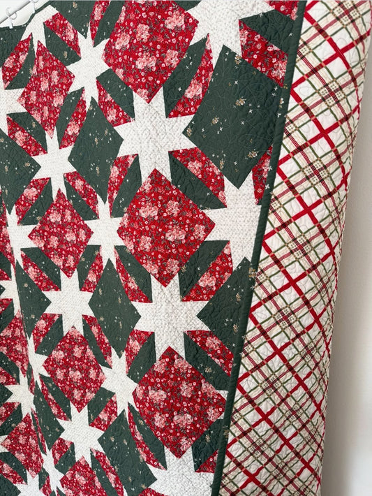 Plain & Simple Quilt Kit | AGF Spruce Edition | Gigi's Thimbles Pattern Sold Separately