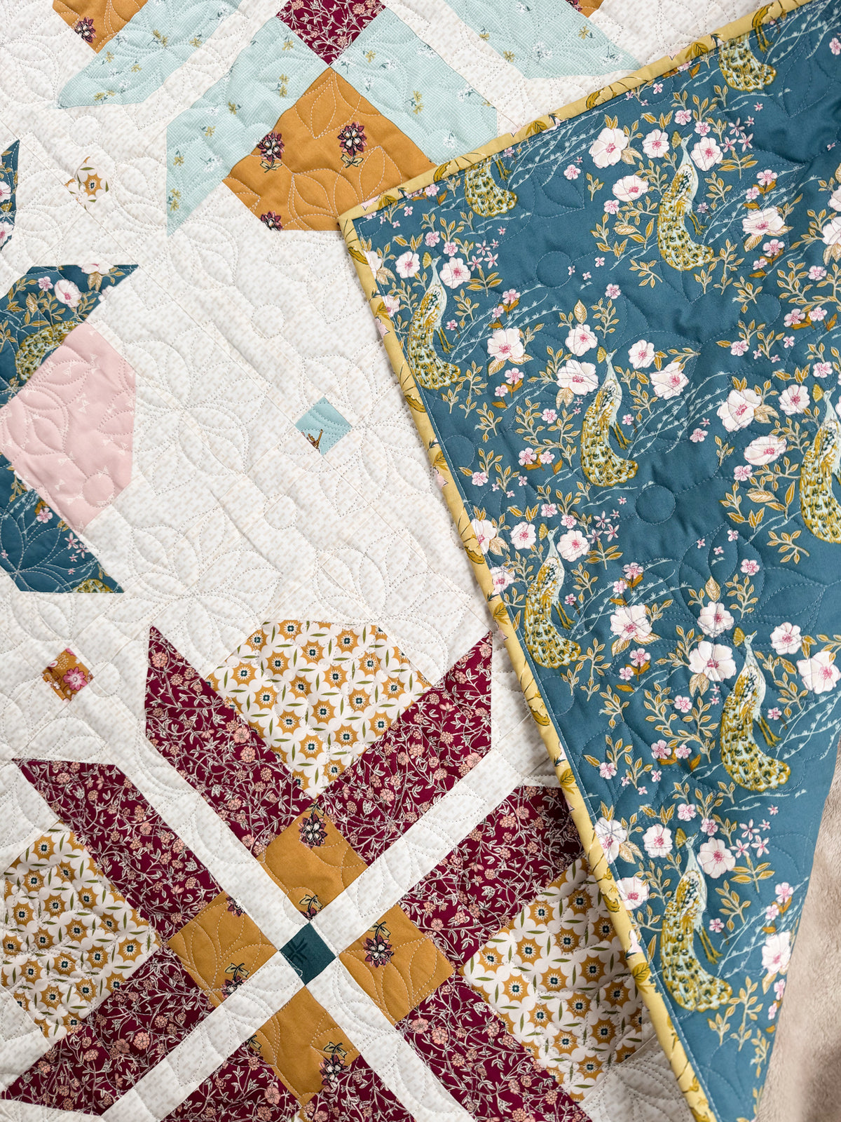 Cora Belle Quilt Kit | AGF Charming One Edition | Olive & Elle Quilt Pattern Sold Separately