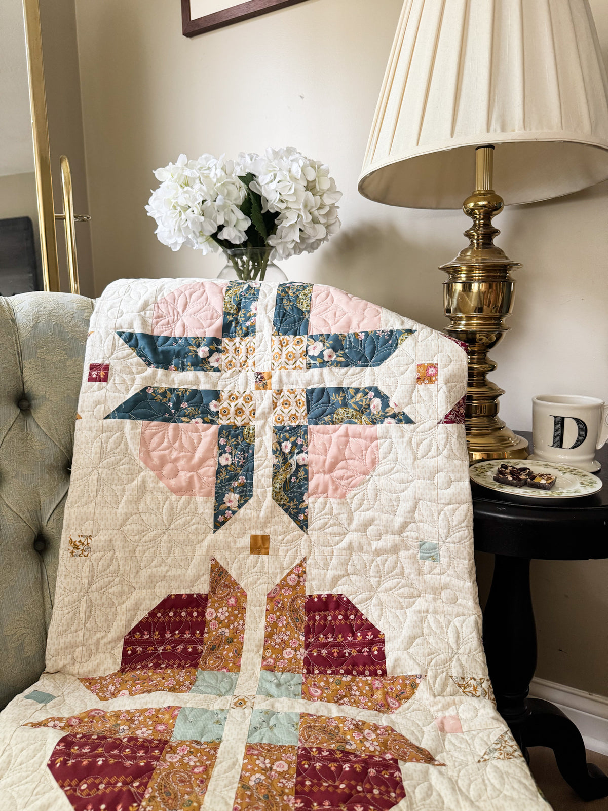 Cora Belle Quilt Kit | AGF Charming One Edition | Olive & Elle Quilt Pattern Sold Separately