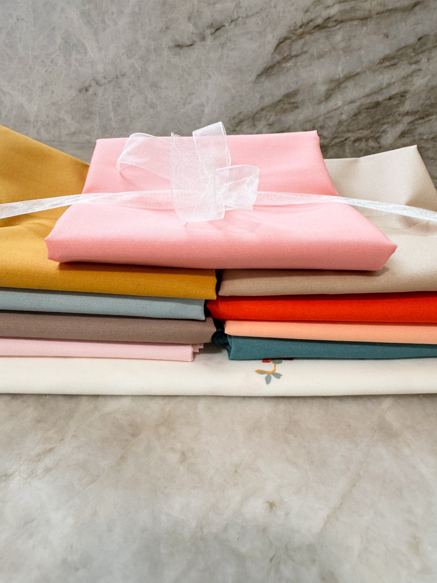 Knitted Blooms Quilt Kit