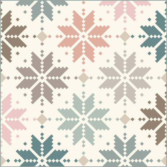 Knitted Star Quilt Kit | Lo & Behold Stitchery Pattern