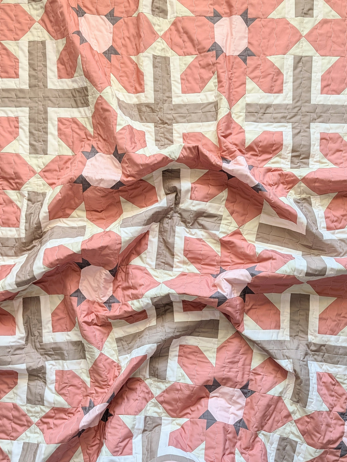 PREORDER Bundle of Blooms Quilt Kit | Solid Edition | A Stitch is a Stitch Quilt Co Pattern Sold Separately