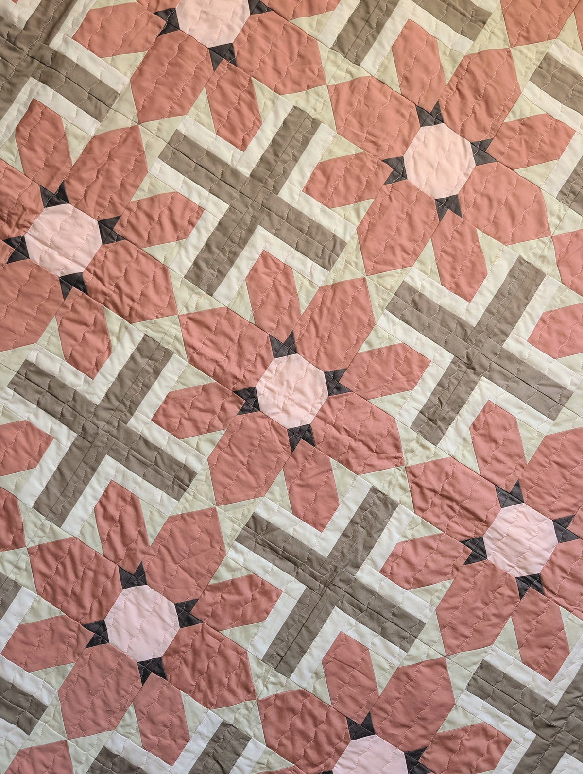 PREORDER Bundle of Blooms Quilt Kit | Solid Edition | A Stitch is a Stitch Quilt Co Pattern Sold Separately