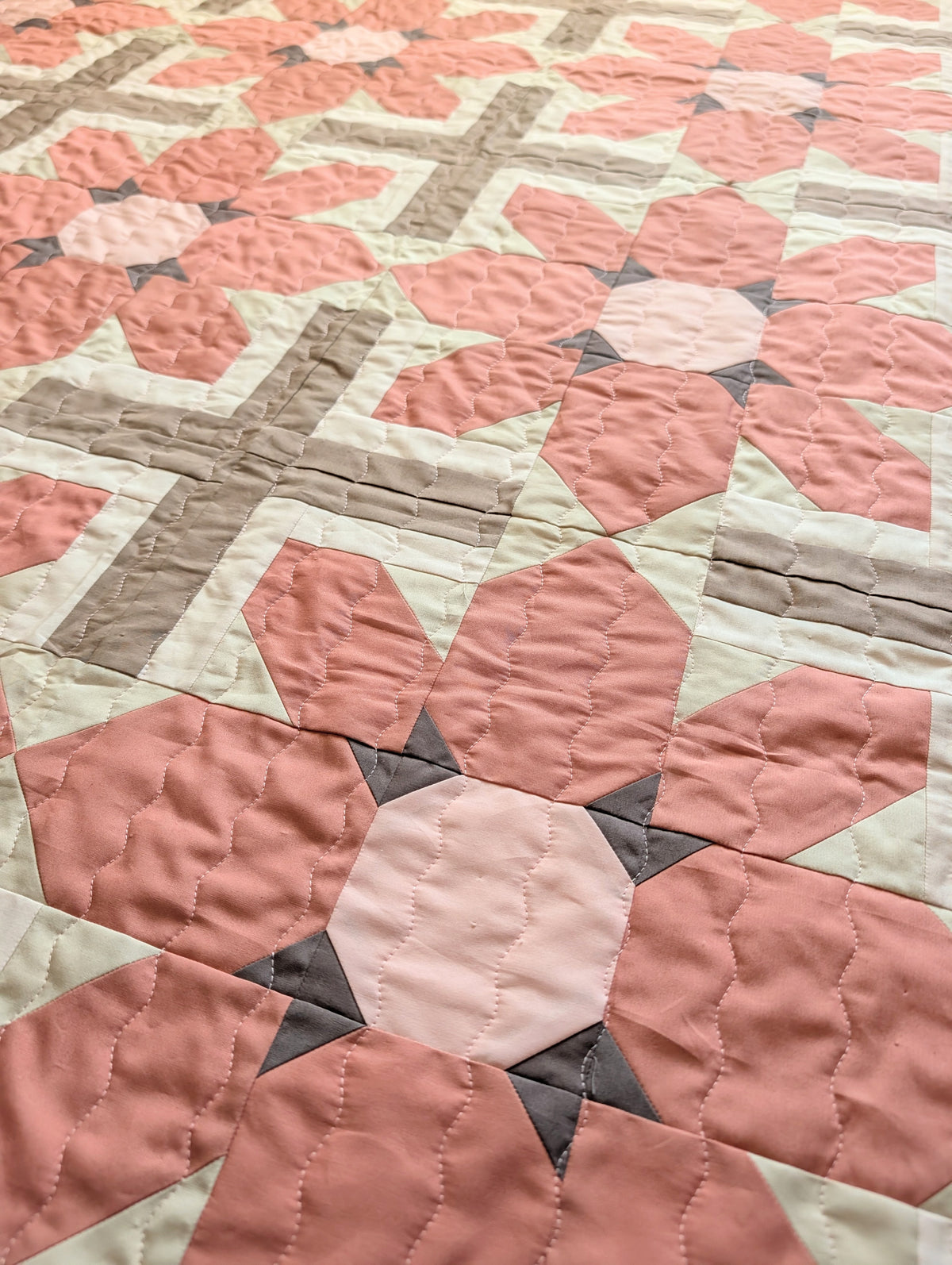 PREORDER Bundle of Blooms Quilt Kit | Solid Edition | A Stitch is a Stitch Quilt Co Pattern Sold Separately