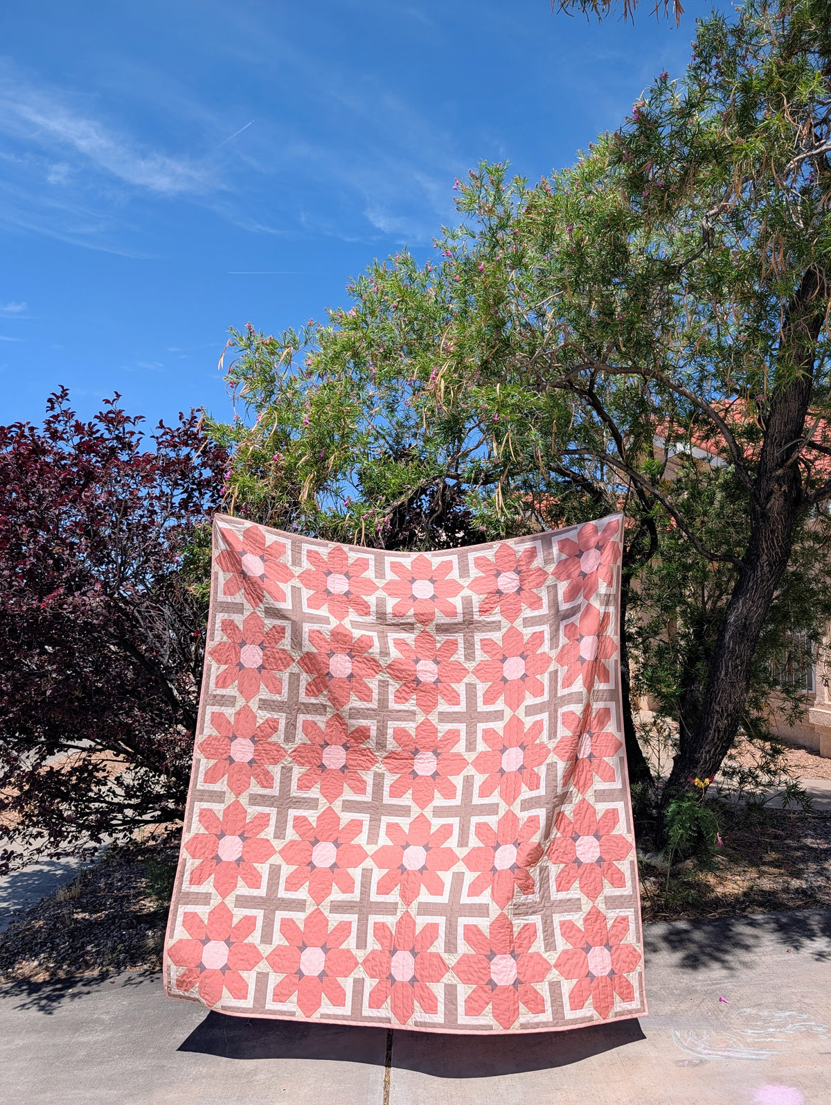 PREORDER Bundle of Blooms Quilt Kit | Solid Edition | A Stitch is a Stitch Quilt Co Pattern Sold Separately