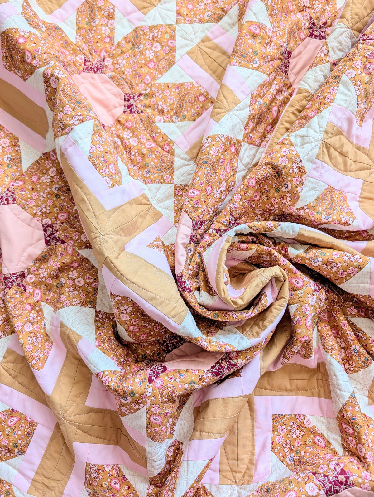 Bundle of Blooms Quilt Kit | A Stitch is a Stitch Quilt Co Pattern Sold Separately