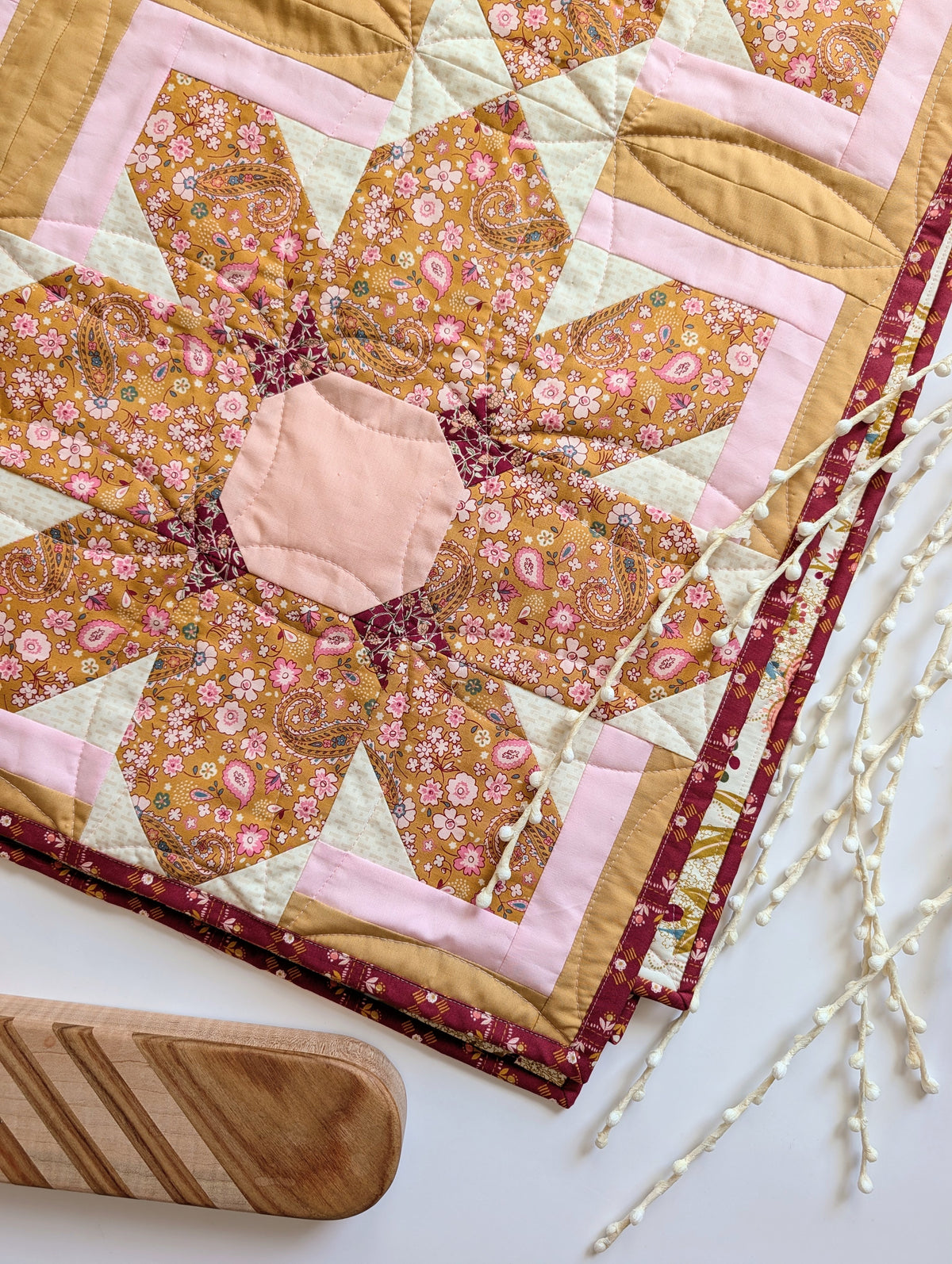 Bundle of Blooms Quilt Kit | A Stitch is a Stitch Quilt Co Pattern Sold Separately