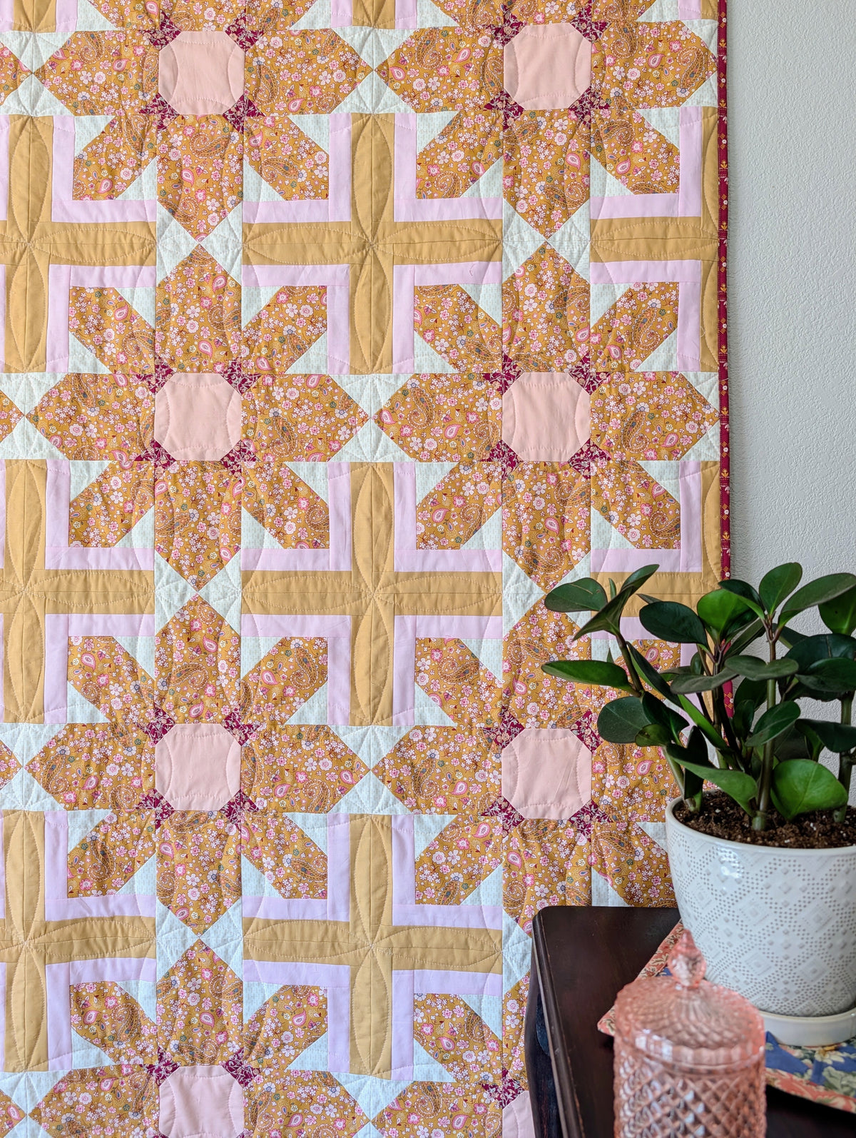 Bundle of Blooms Quilt Kit | A Stitch is a Stitch Quilt Co Pattern Sold Separately