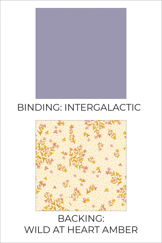 Cover Pansy Patch Quilt Kit | Lo & Behold Stitchery Inspired