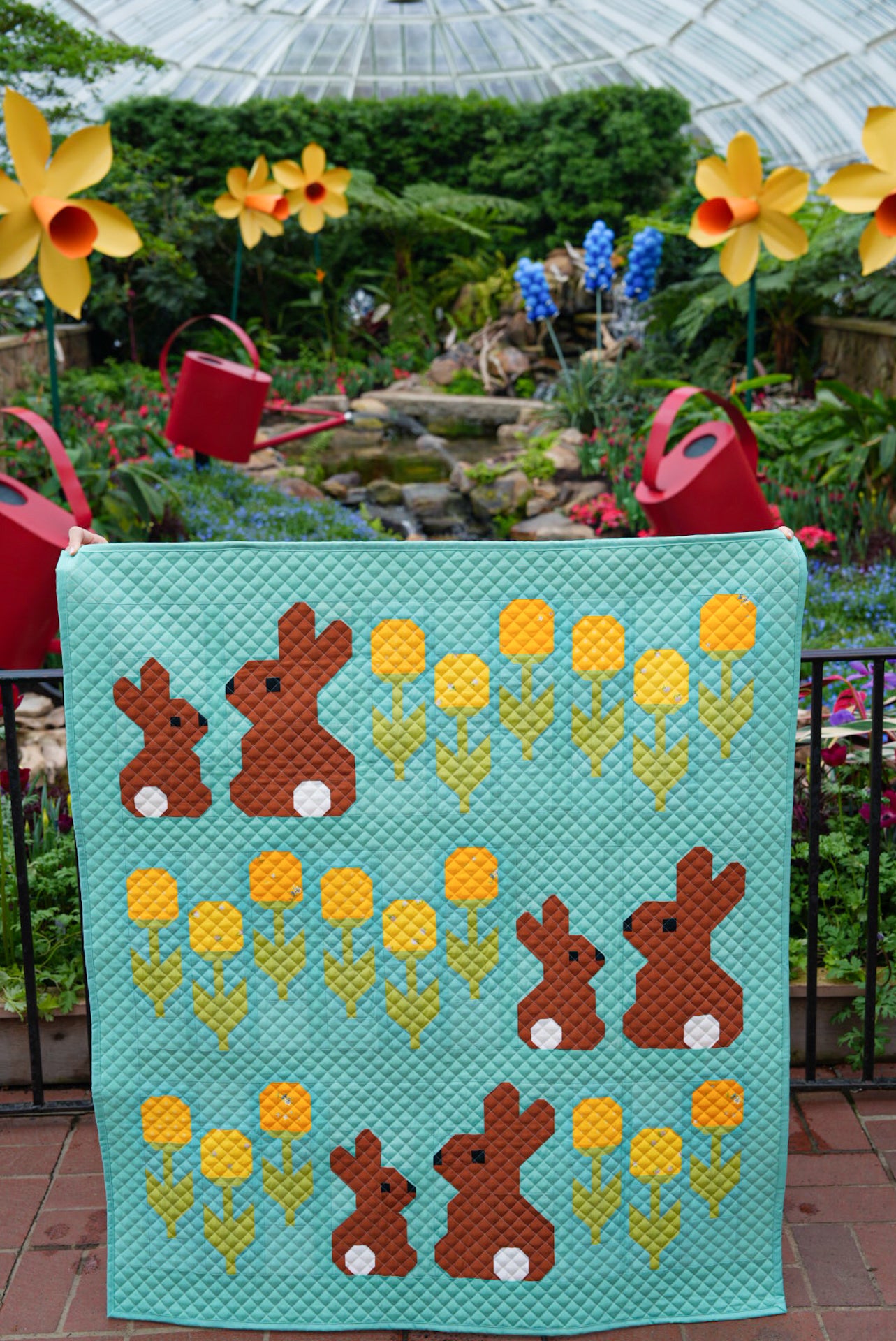 Cottontails Quilt Kit | Pattern Elizabeth Hartman Inspired | Multiple Sizes & Options