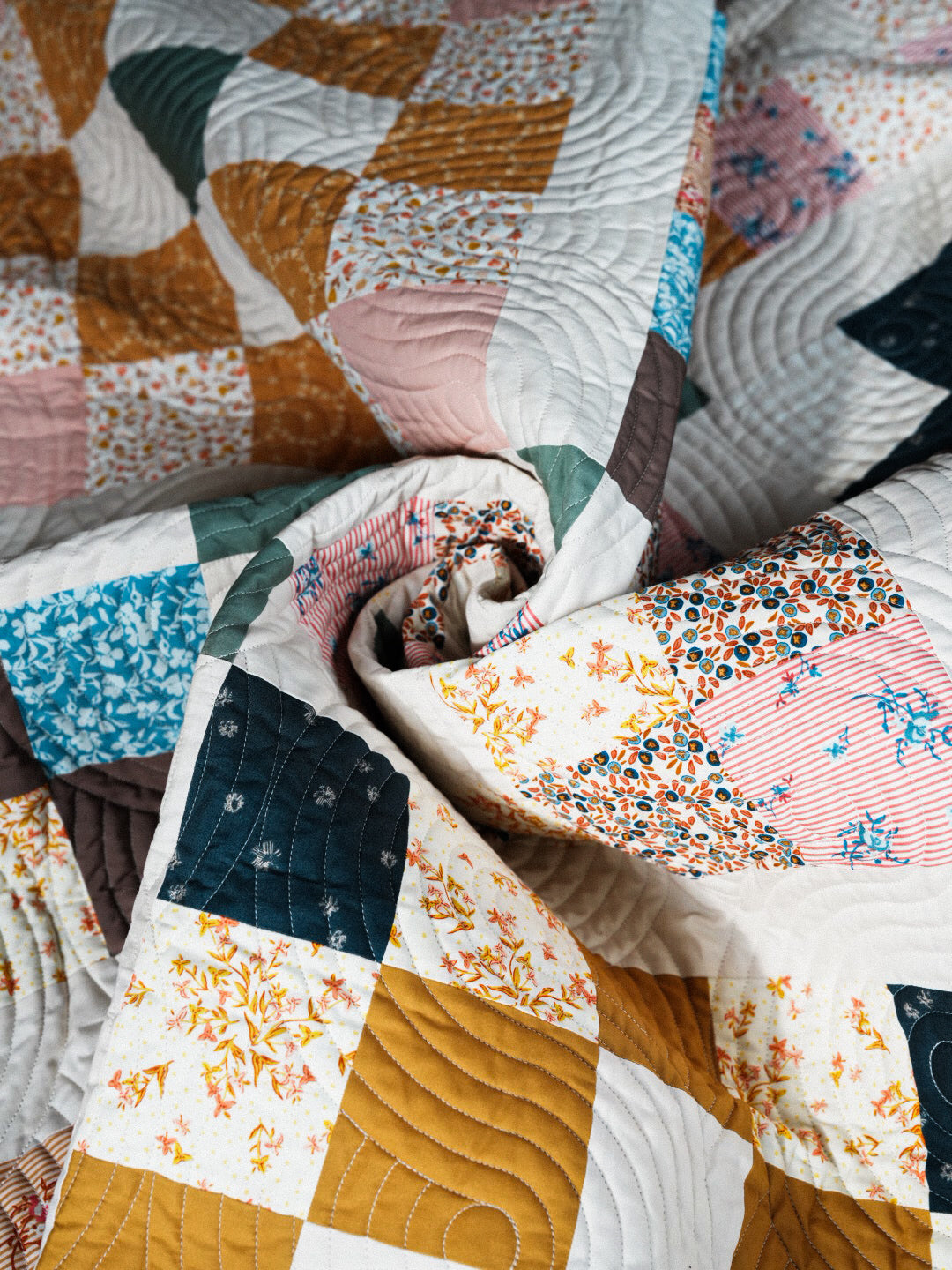 Atticus Quilt Kit | Meadow Mist Edition | Penelope Handmade Pattern
