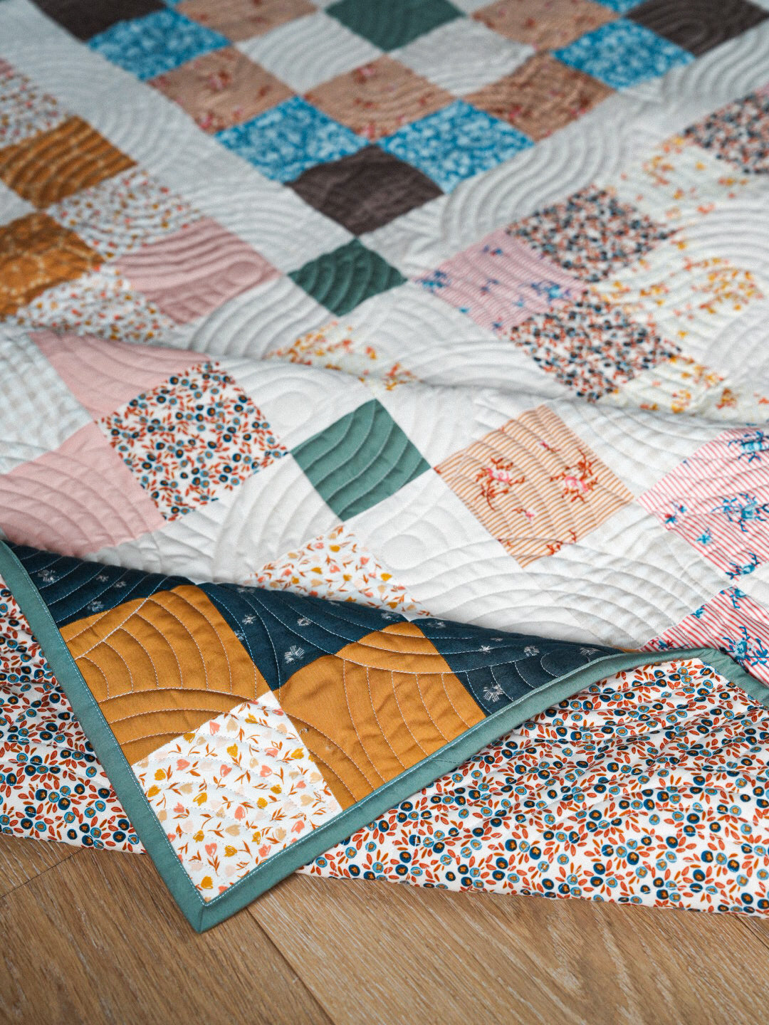 Atticus Quilt Kit | Meadow Mist Edition | Penelope Handmade Pattern