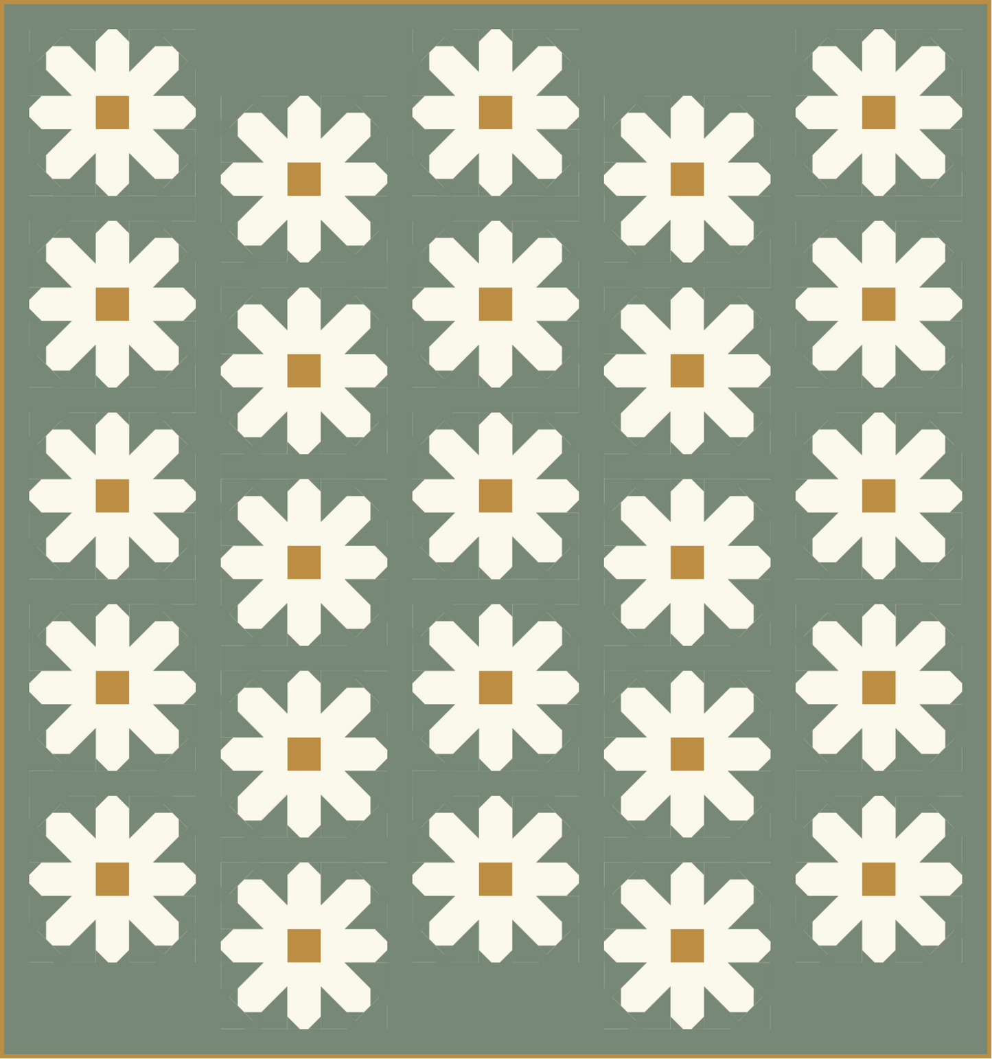 Fresh As A Daisy Quilt Kit | Pen + Paper Patterns Inspired