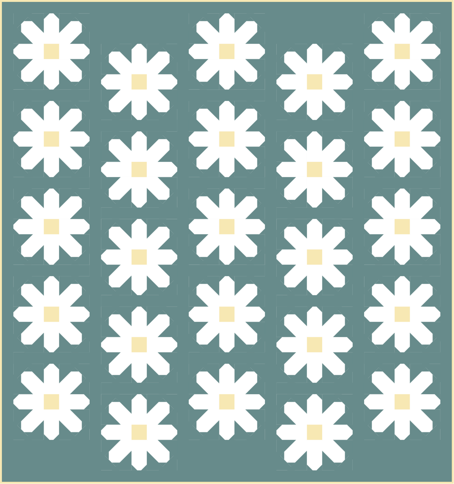Fresh As A Daisy Quilt Kit | Pen + Paper Patterns Inspired
