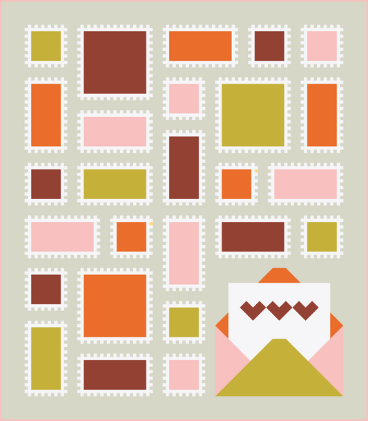 PRE ORDER Happy Mail Quilt Kit | Cover Version