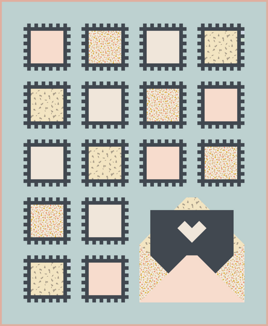 Happy Mail Quilt Kit | Curated Art Gallery Fabrics