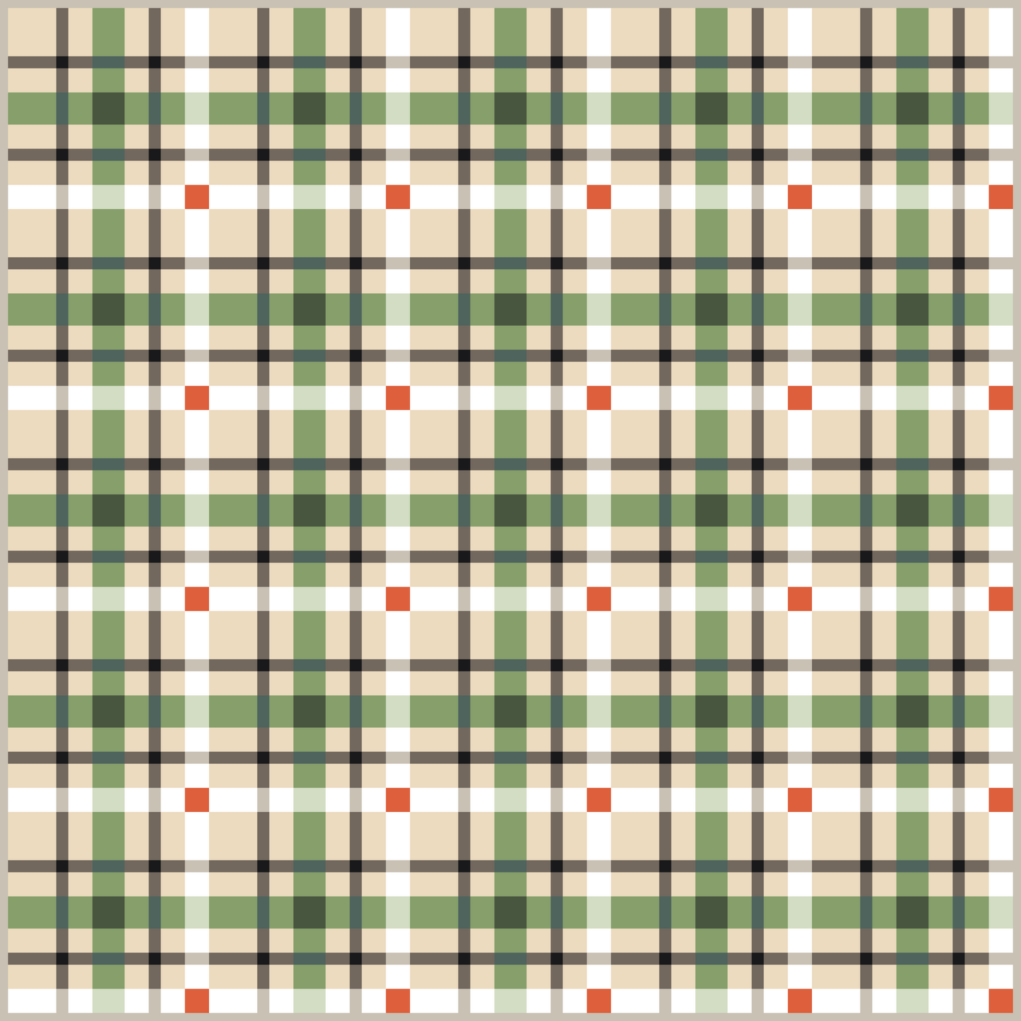 Petite Plaid Quilt Kit | Lo & Behold Stitchery Pattern | St Patty's Edition