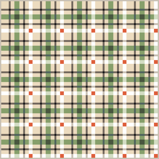 Petite Plaid Quilt Kit | Lo & Behold Stitchery Pattern | St Patty's Edition